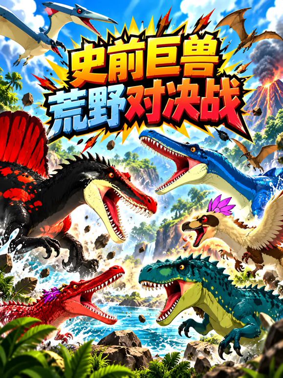 史前巨兽荒野对决战手机电影