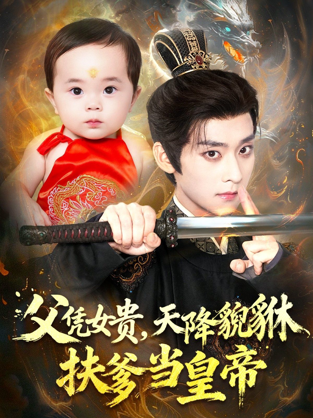 父凭女贵，天降貔貅扶爹当皇帝手机电影