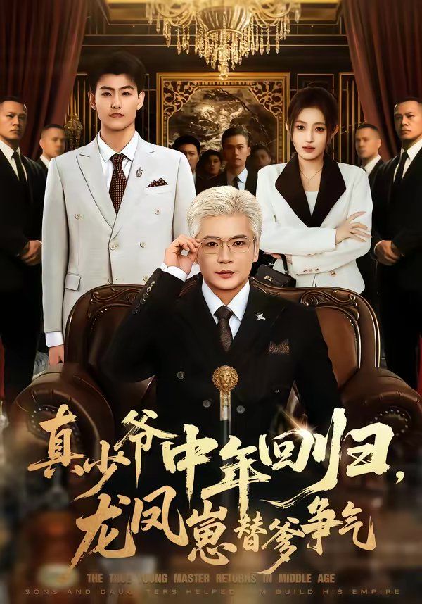 真少爷中年回归，龙凤崽替爹争气手机电影