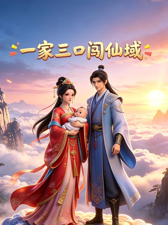 一家三口闯仙域手机电影