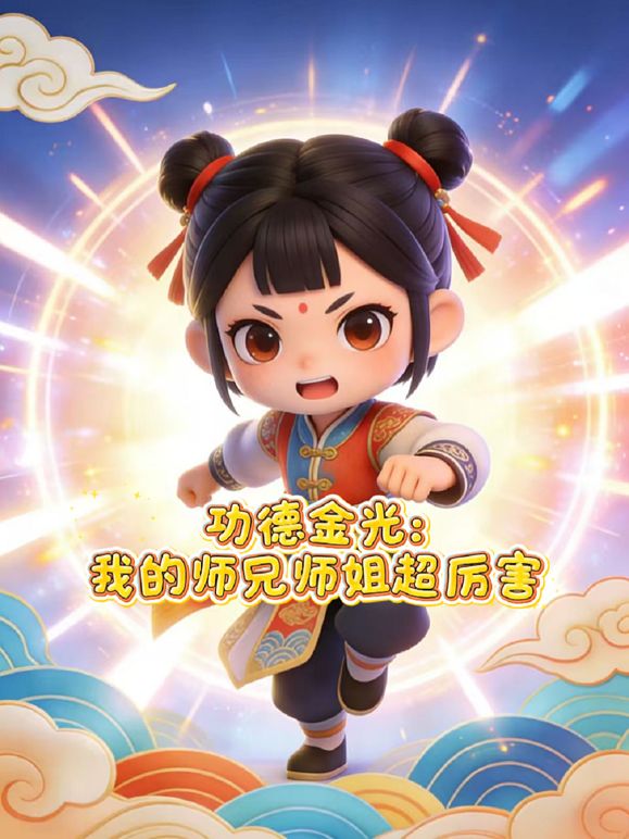 功德金光，我的师兄师姐超厉害 动态漫画手机电影